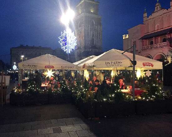 Ogródek zimowy Restauracja Da Pietro Rynek
