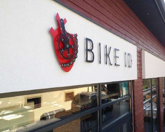 litery przestrzenne BIKE ID