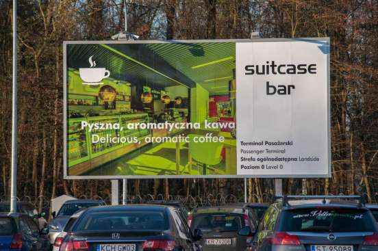 Billboard Reklamowy AIRPORT Kraków