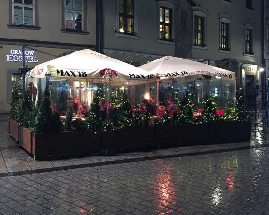Ogrodek zimowy Restauracja Max 18 Rynek