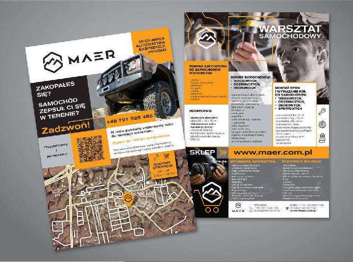 Branding Firmy - Foldery reklamowe